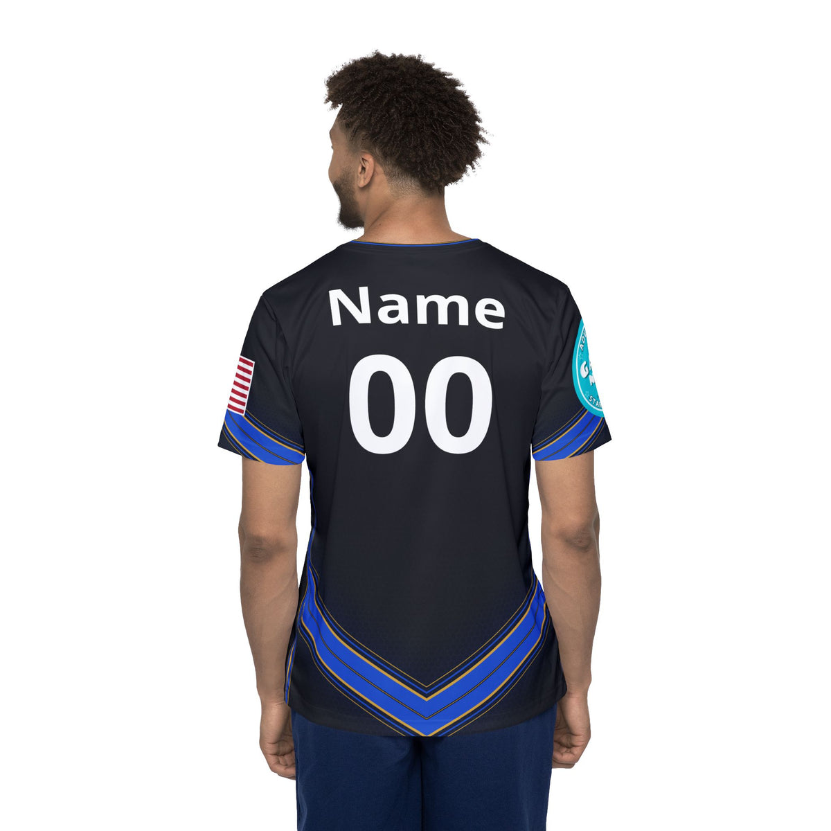 Gateway Gamers Black and Blue Team Jersey
