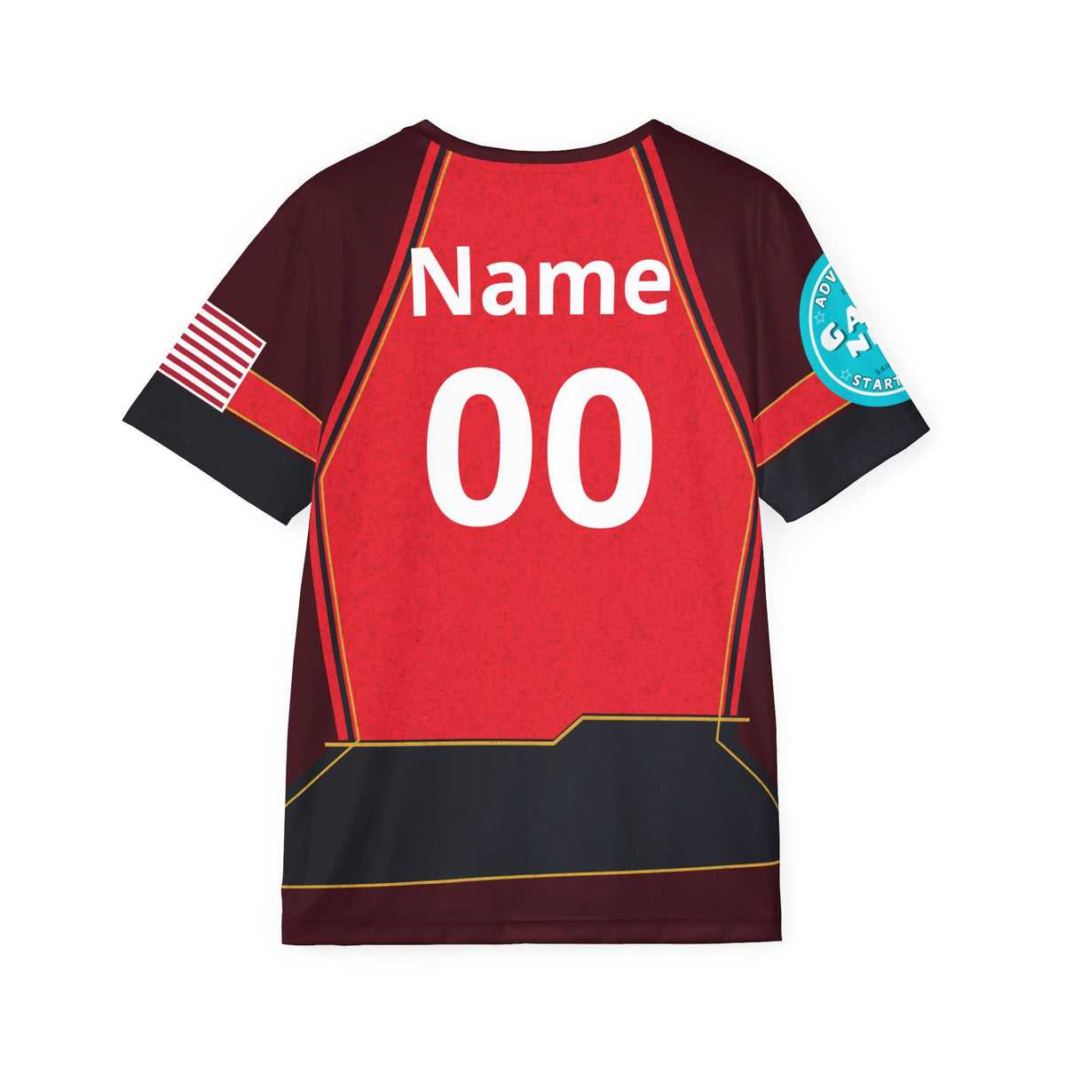 Gateway Gamers STL Dark Red Team Jersey
