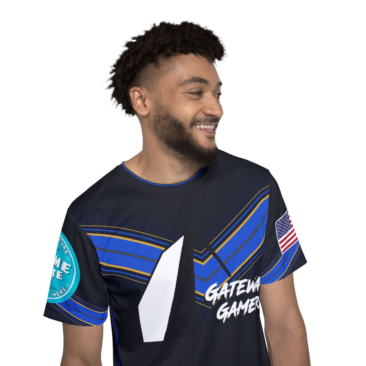 Gateway Gamers Black and Blue Team Jersey