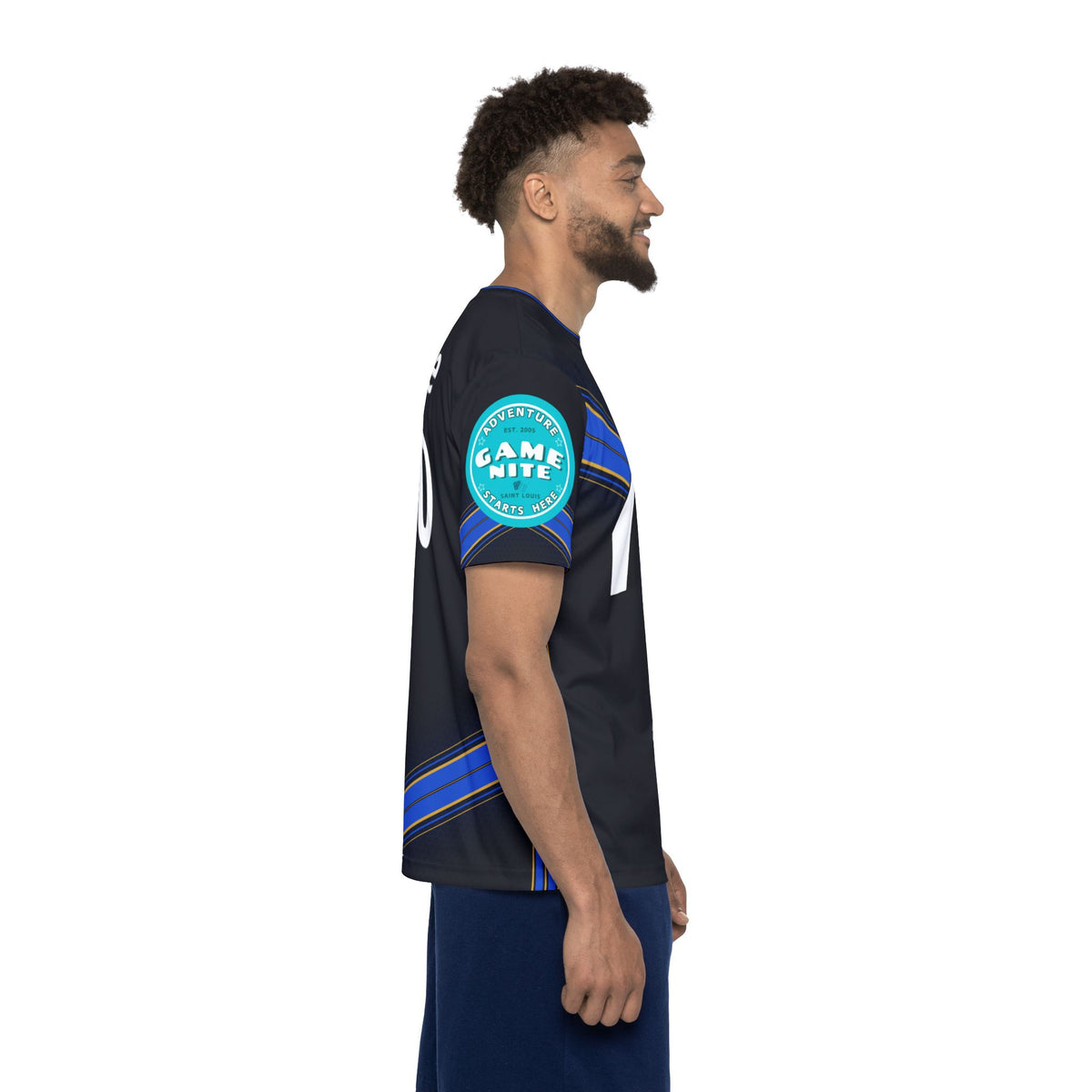 Gateway Gamers Black and Blue Team Jersey