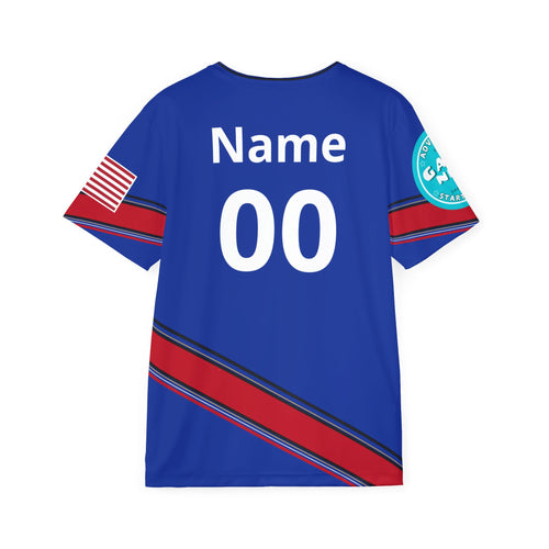 Gateway Gamers Sporty Plain Blue Team Jersey