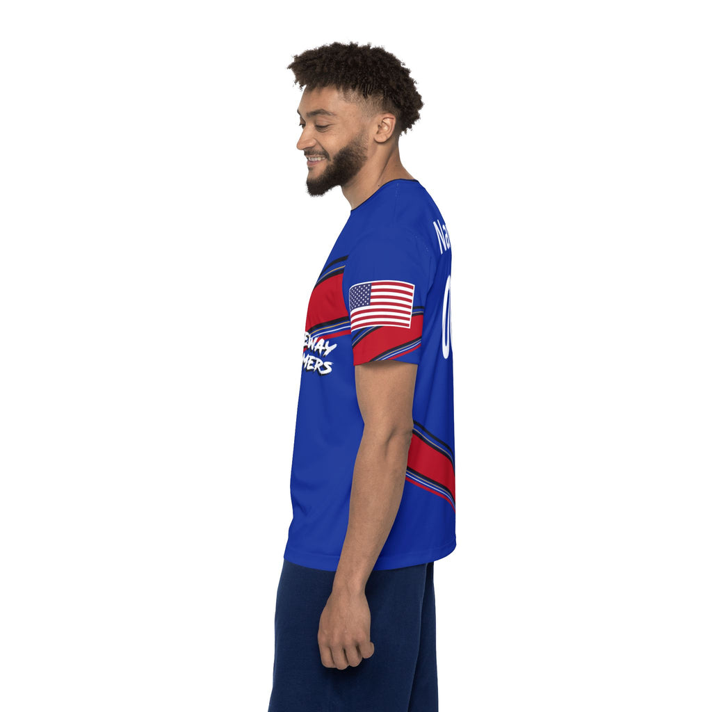 Gateway Gamers Sporty Plain Blue Team Jersey