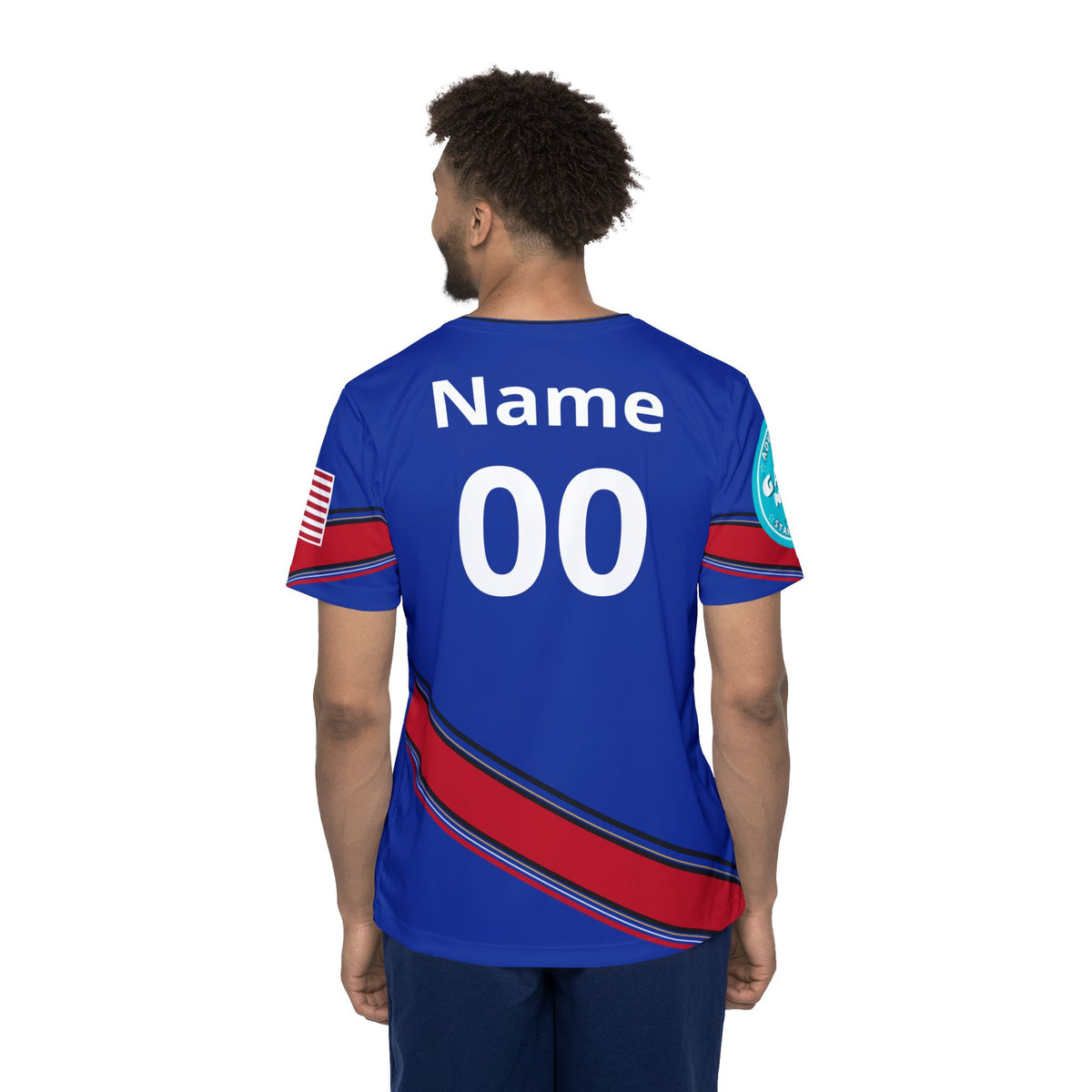 Gateway Gamers Sporty Plain Blue Team Jersey