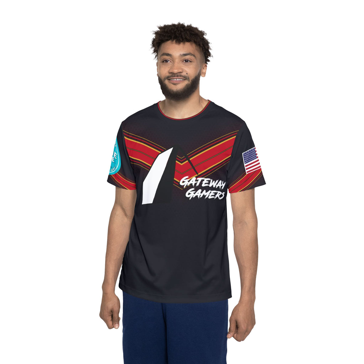 Gateway Gamers Black and Red Team Jersey