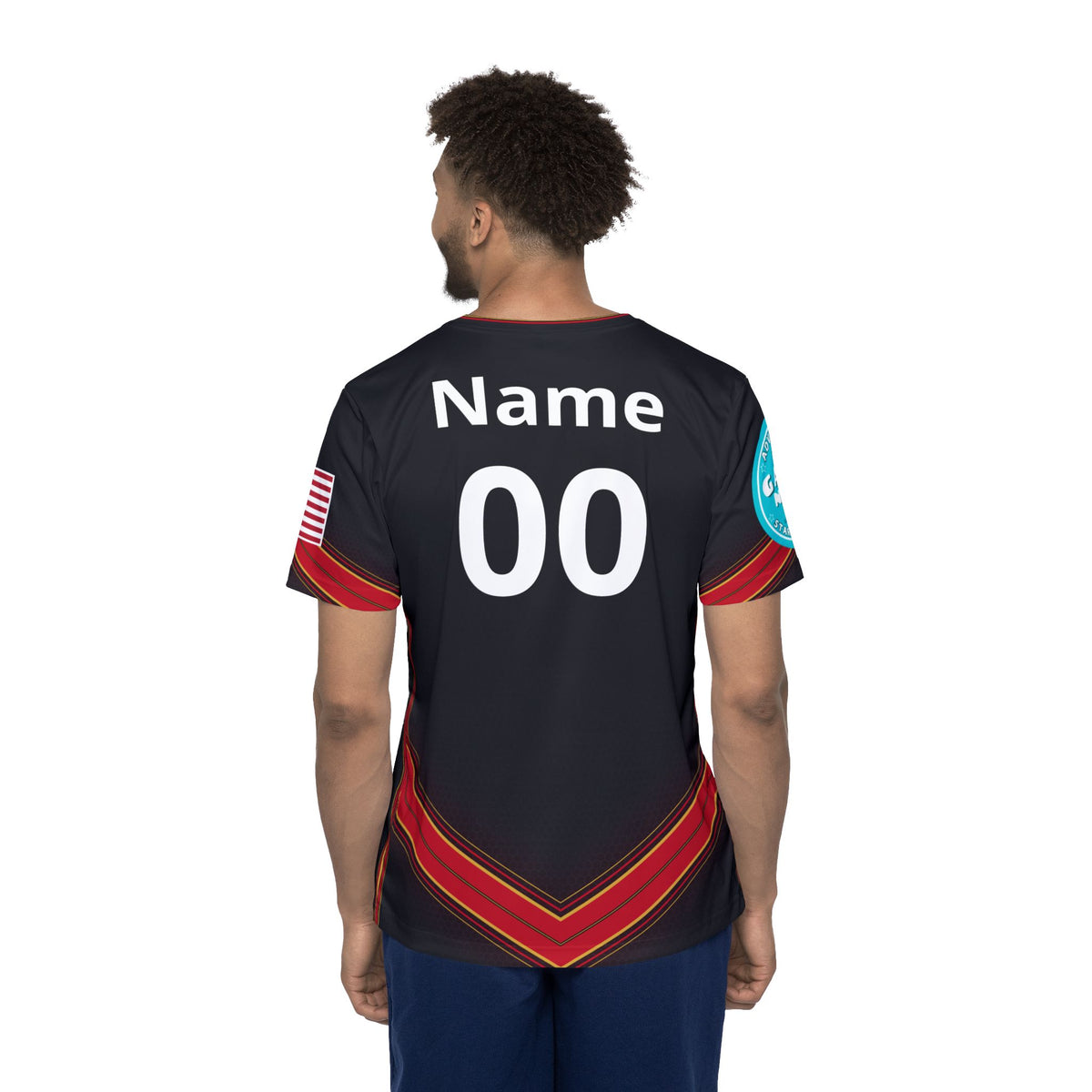 Gateway Gamers Black and Red Team Jersey